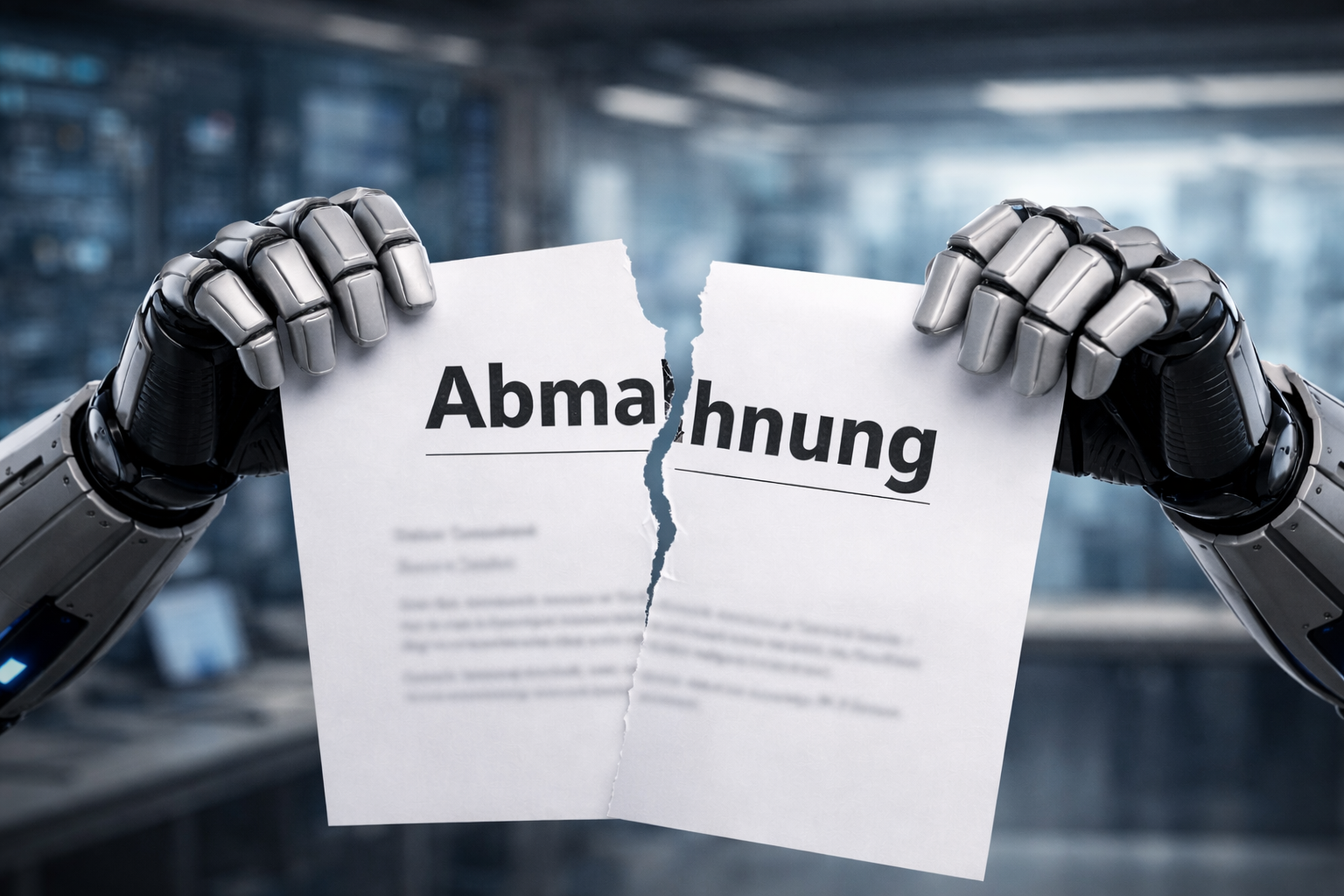 Verteidigung gegen Abmahnung mit KI